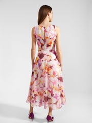 Hobbs Pink Carly Dress - Image 2 of 4