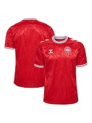Fanatics Red Denmark Home Shirt 2024 - Image 1 of 3