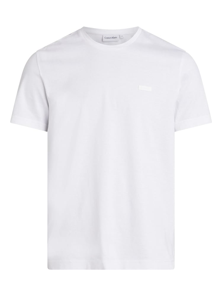 Calvin Klein White Modern Essentials Cotton T-Shirt - Image 1 of 3
