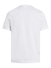 Calvin Klein White Modern Essentials Cotton T-Shirt - Image 2 of 3