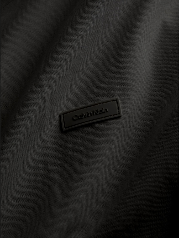 Calvin Klein Black Modern Essentials Cotton T-Shirt - Image 2 of 5