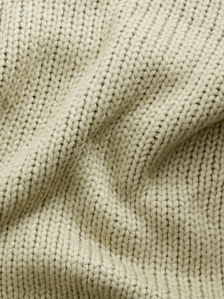 Green Sage Fringe Detail Knitted Jumper with Wool - Image 11 of 11