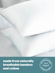 Silentnight White Restore Cooling Pillowcase Pair - Image 2 of 9