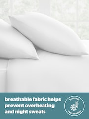Silentnight White Restore Cooling Pillowcase Pair - Image 3 of 9