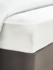 Silentnight White Restore Cooling Fitted Fitted Sheet - Image 1 of 8