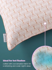 Silentnight Restore Cooling Copper White Pillow - Image 4 of 11