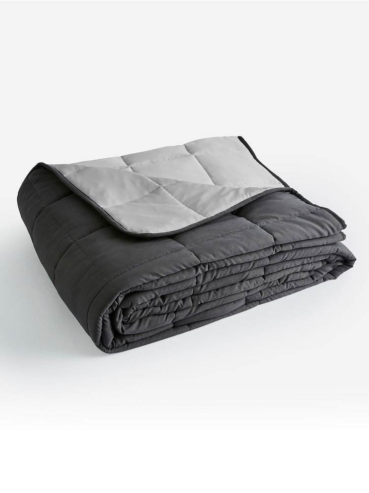 Silentnight Grey Restore Cooling 6.8kg Weighted Blanket - Image 1 of 8