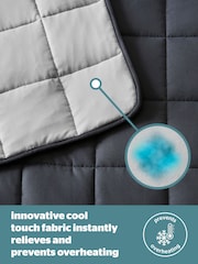 Silentnight Grey Restore Cooling 6.8kg Weighted Blanket - Image 3 of 8