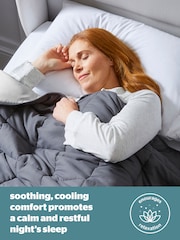 Silentnight Grey Restore Cooling 6.8kg Weighted Blanket - Image 4 of 8