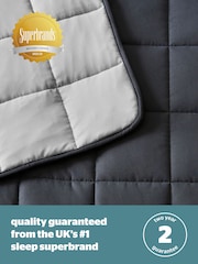 Silentnight Grey Restore Cooling 6.8kg Weighted Blanket - Image 7 of 8