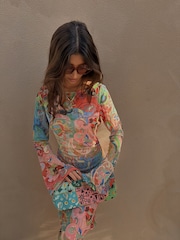 Never Fully Dressed Blue Mari Aria Mesh Dress - Image 3 of 6