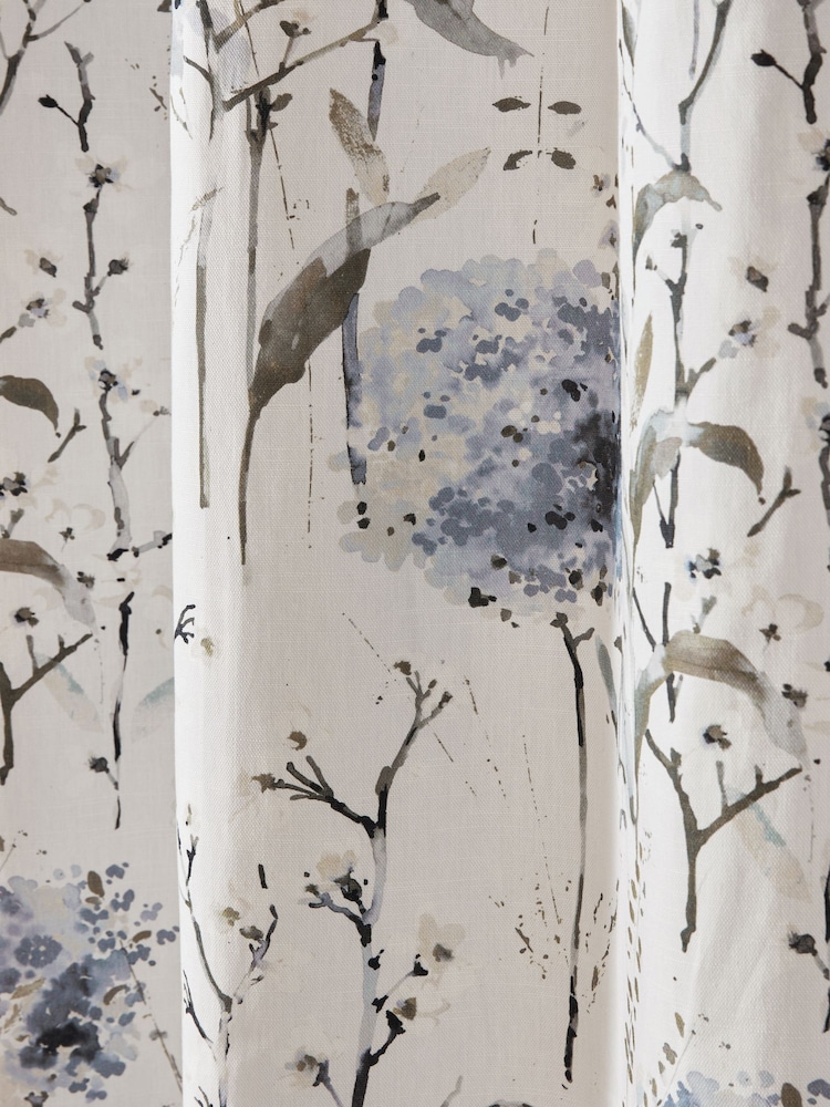 Затемняющие шторы с цветочным принтом и люверсами Laura Ashley Pallington - Изображение 4 из 4 Затемняющие шторы с цветочным принтом и люверсами Laura Ashley Pallington - Изображение 4 из 4