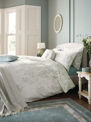Laura Ashley 100% Cotton Lockwood Duvet Cover and Pillowcase Set - Image 1 of 8