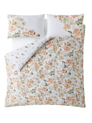 Laura Ashley Orange Lewcombe Duvet 100% Cotton Cover and Pillowcase Set - Image 5 of 10