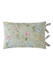 Laura Ashley Set of 2 Multi 100% Cotton Poppy Meadow Pillowcases - Image 4 of 5