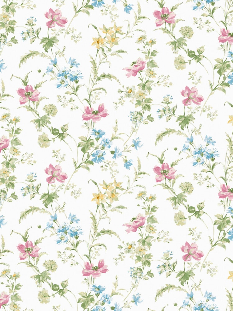 Laura Ashley – Poppy Meadow – Set mit 2 Kissenbezügen aus 100 % Baumwolle - Bild 5 von 5 Laura Ashley – Poppy Meadow – Set mit 2 Kissenbezügen aus 100 % Baumwolle - Bild 5 von 5