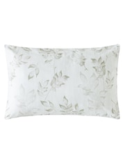 Laura Ashley Set of 2 Natural Sage Lockwood 100% Cotton Pillowcases - Image 4 of 5