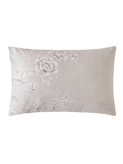 Laura Ashley Natural Rowsham Garden Duvet 100% Cotton Cover and Pillowcase Set - Image 8 of 9