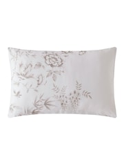 Laura Ashley Natural Rowsham Garden Duvet 100% Cotton Cover and Pillowcase Set - Image 9 of 9