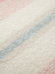 Laura Ashley Plaster Pink Ortonby Throw - Image 4 of 4