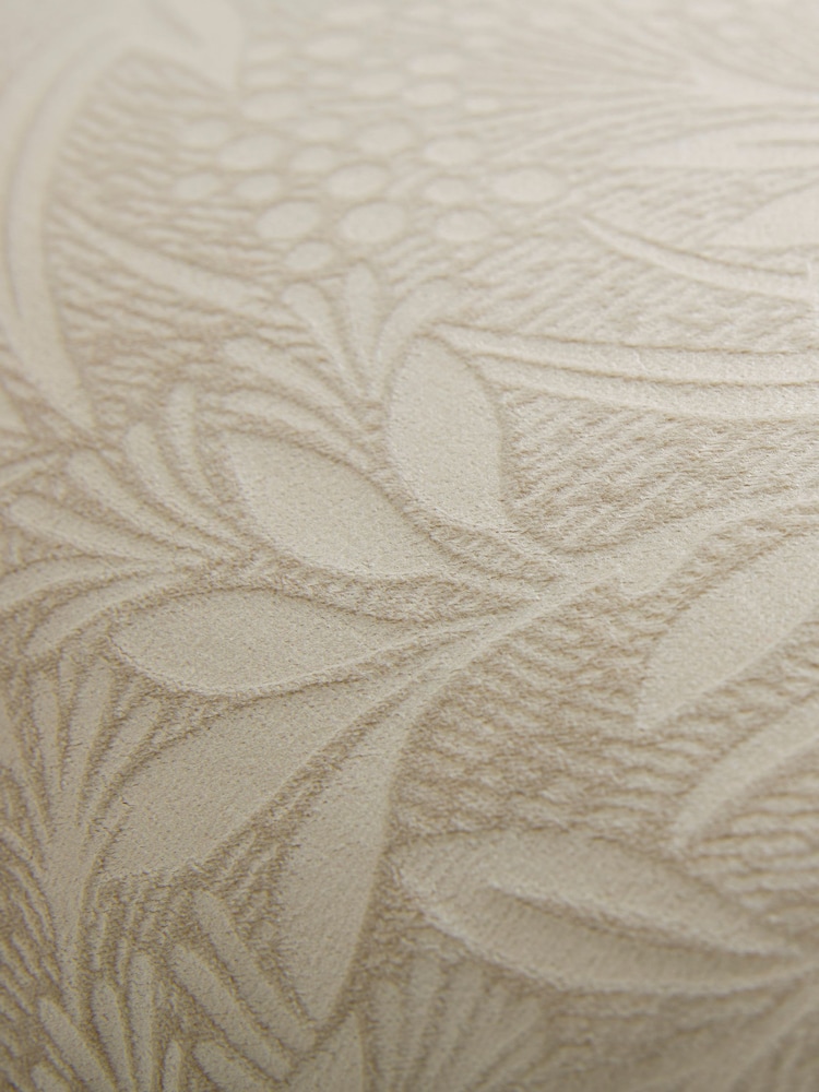 Laura Ashley Natural Barley Embossed Cushion - Image 4 of 4 Laura Ashley Natural Barley Embossed Cushion - Image 4 of 4