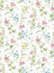 Laura Ashley Multi 100% Cotton Poppy Meadow Duvet Cover and Pillowcase Set - Image 9 of 9