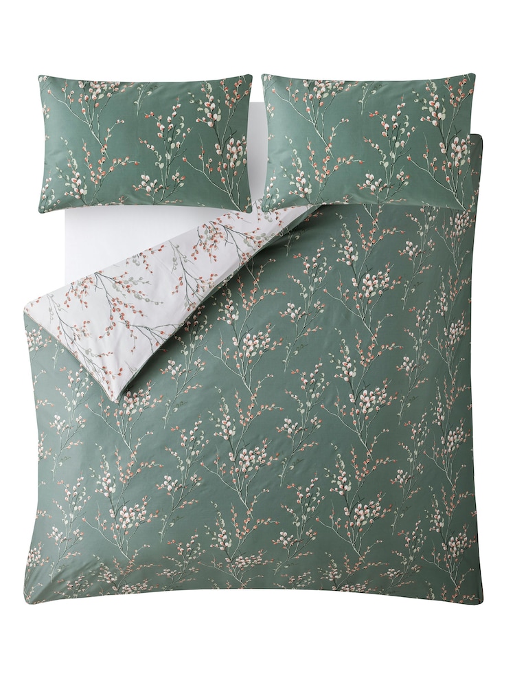 Laura Ashley Ensemble de housses de couette et de taies d'oreiller Pussy Willow 100% coton - Image 5 of 9