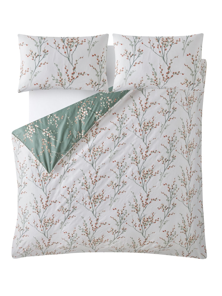 Laura Ashley Ensemble de housses de couette et de taies d'oreiller Pussy Willow 100% coton - Image 6 of 9