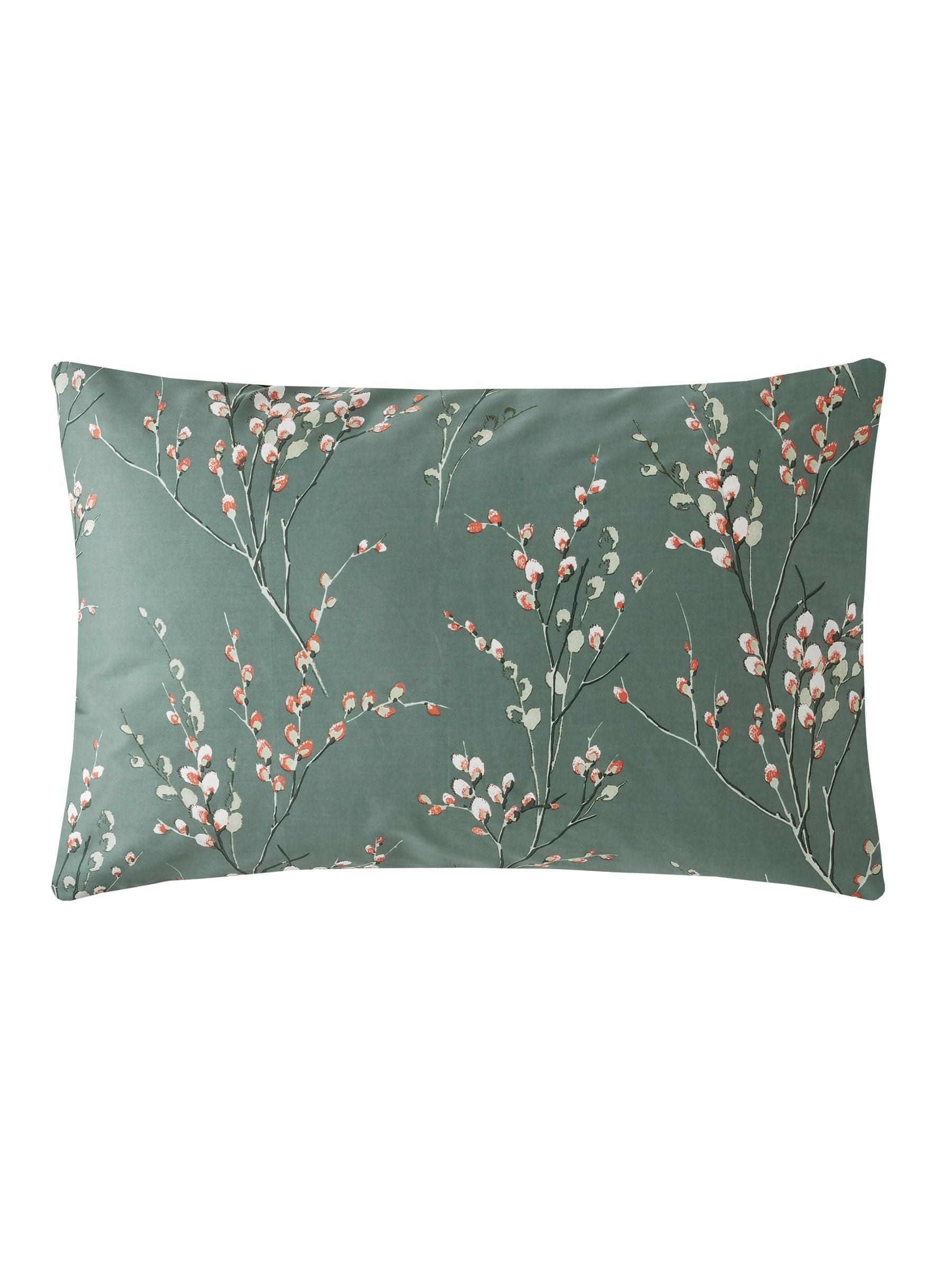 Buy Laura Ashley Green Fern Reversible Sateen 200 Thread Count