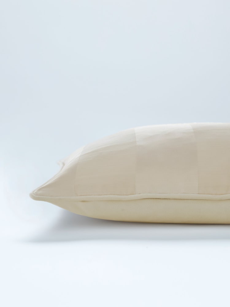 Laura Ashley Oyster Lille Stripe Cushion - Image 3 of 4