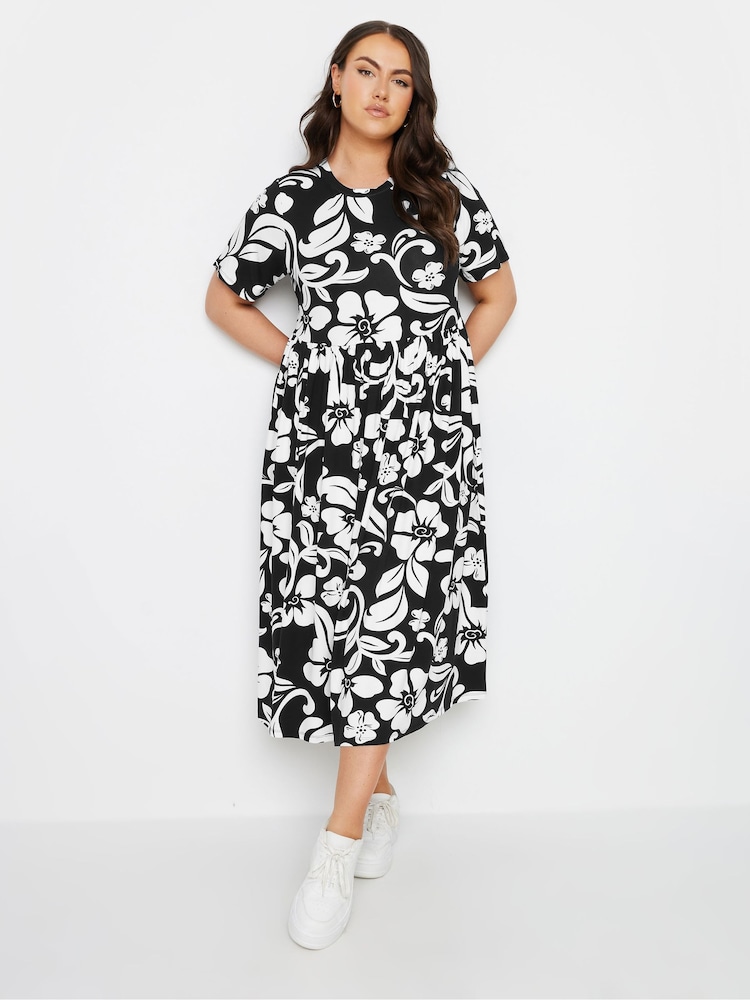 Schwarz - Yours Curve Kleid zum Überziehen - Bild 1 von 5 Schwarz - Yours Curve Kleid zum Überziehen - Bild 1 von 5