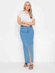 Long Tall Sally White Spot Grown On Sleeve Shirt - Image 2 of 5