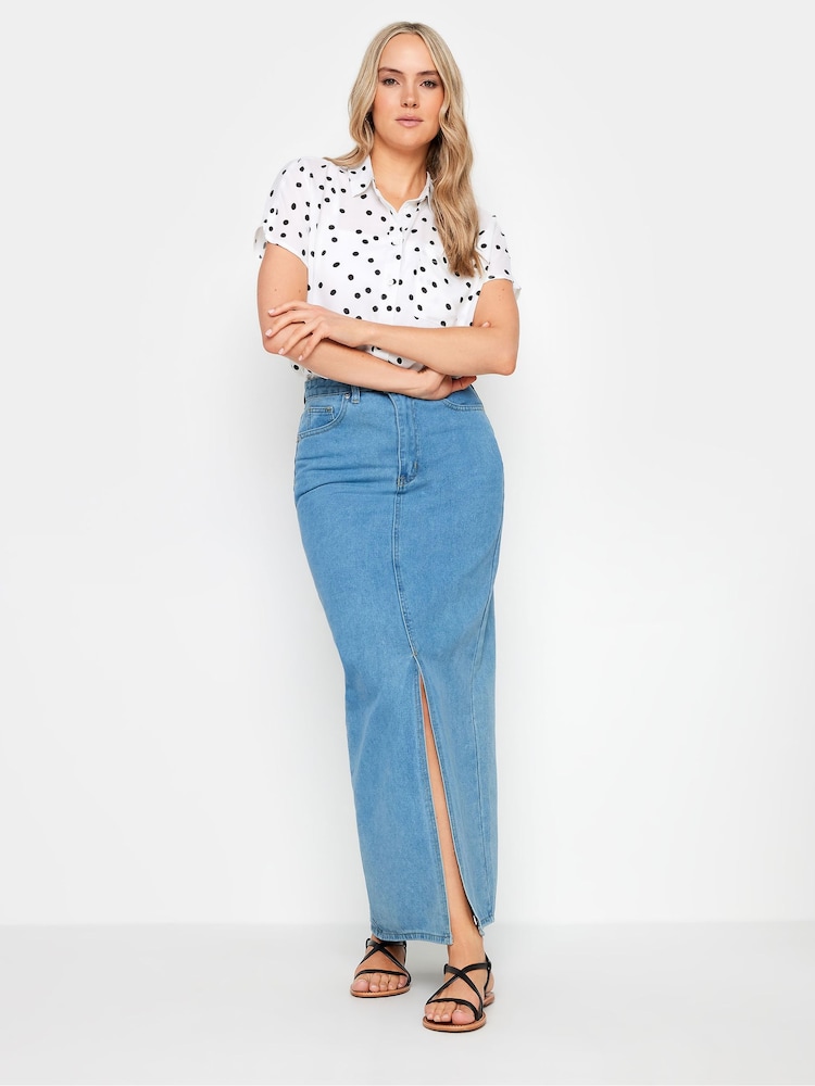 Long Tall Sally White Spot Grown On Sleeve Shirt - Image 2 of 5