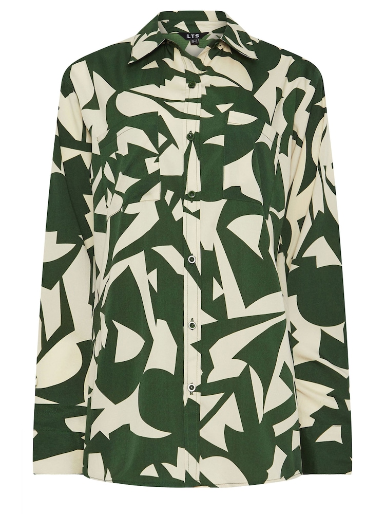 Long Tall Sally Abstraktes Print Hemd - Bild 5 von 5