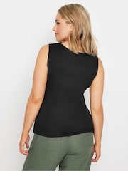 M&Co Black Sleeveless Lace Insert Top - Image 3 of 5