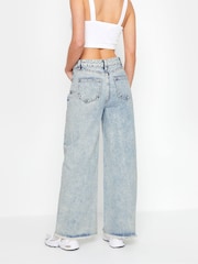 PixieGirl Petite Blue Aysemmetric Jeans - Image 3 of 5