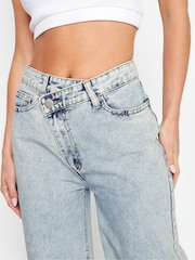 PixieGirl Petite Blue Aysemmetric Jeans - Image 4 of 5