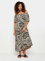 M&Co Natural Bardot Dress - Image 2 of 5