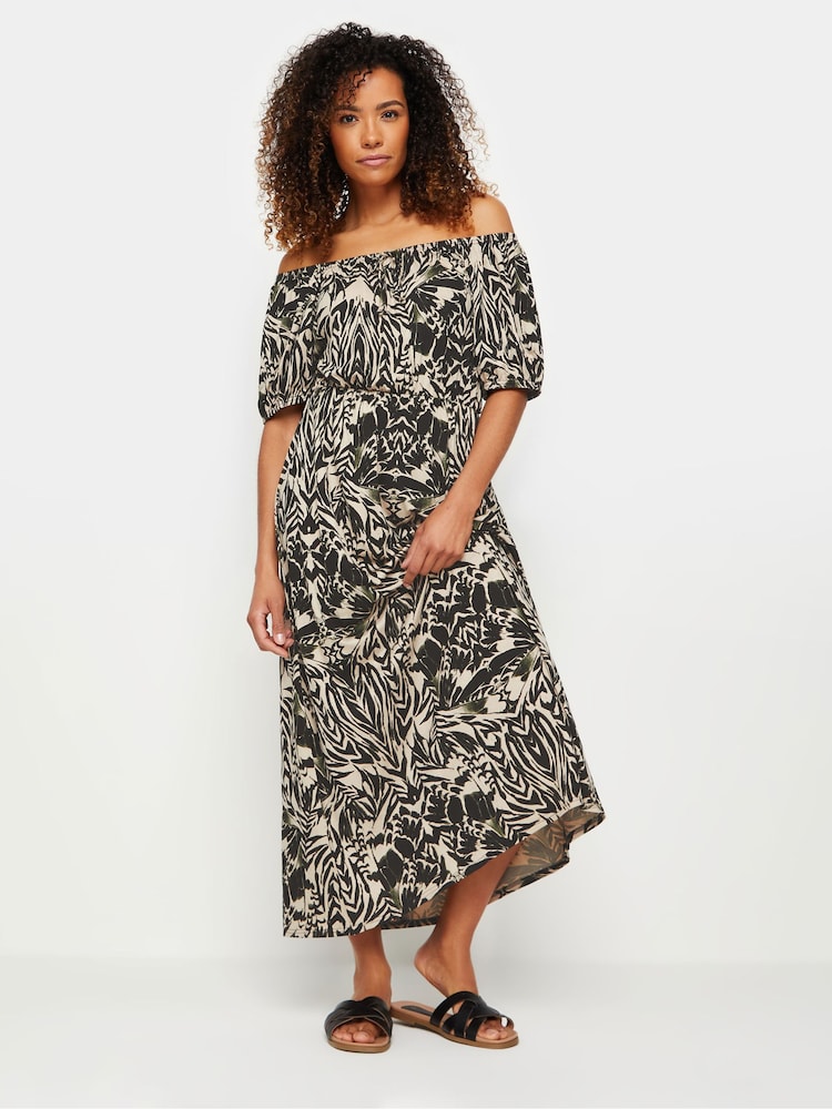 M&Co Natural Bardot Dress - Image 2 of 5