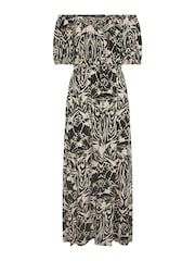 M&Co Natural Bardot Dress - Image 5 of 5