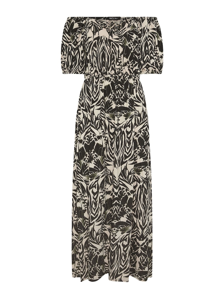 M&Co Natural Bardot Dress - Image 5 of 5