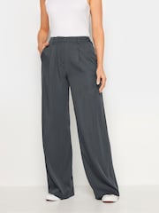 Long Tall Sally Grey Tailored Trousers - Image 2 of 5