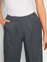 Long Tall Sally Grey Tailored Trousers - Image 4 of 5