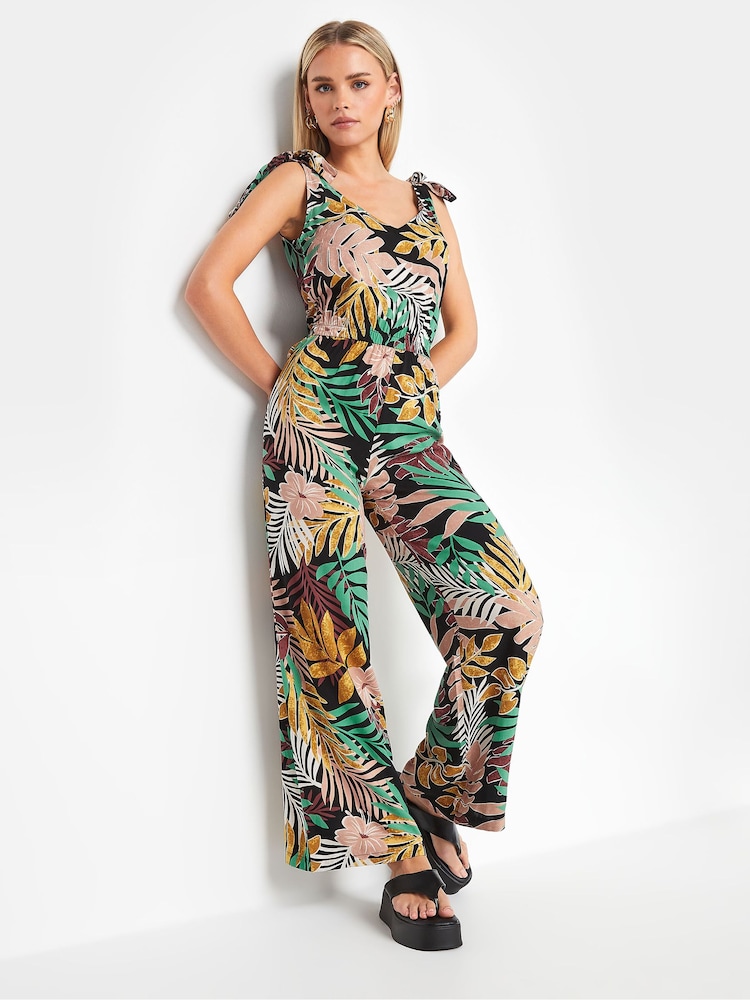 PixieGirl Petite Tie Strap Wide Leg Jumpsuit - Imagen 1 de 5