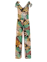 PixieGirl Petite Tie Strap Wide Leg Jumpsuit - Imagen 5 de 5
