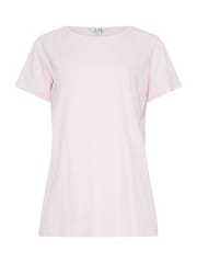 Rosa - Pack de 3 camisetas básicas de algodón 100 % con cuello en pico de Long Tall Sally - Imagen 9 de 9