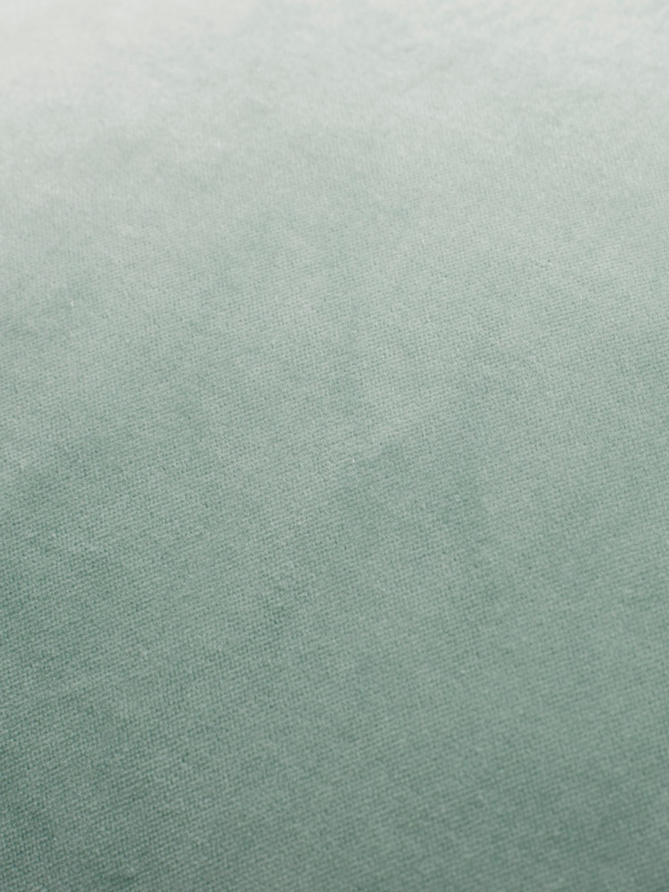 Laura Ashley Velvet Sage Leaf Hanya 100% Cotton Cushion - Image 4 of 4 Laura Ashley Velvet Sage Leaf Hanya 100% Cotton Cushion - Image 4 of 4