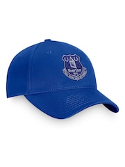 Fanatics Adults Blue 100% Cotton Royal Everton Essentials Crest Cap - Imagen 3 de 3