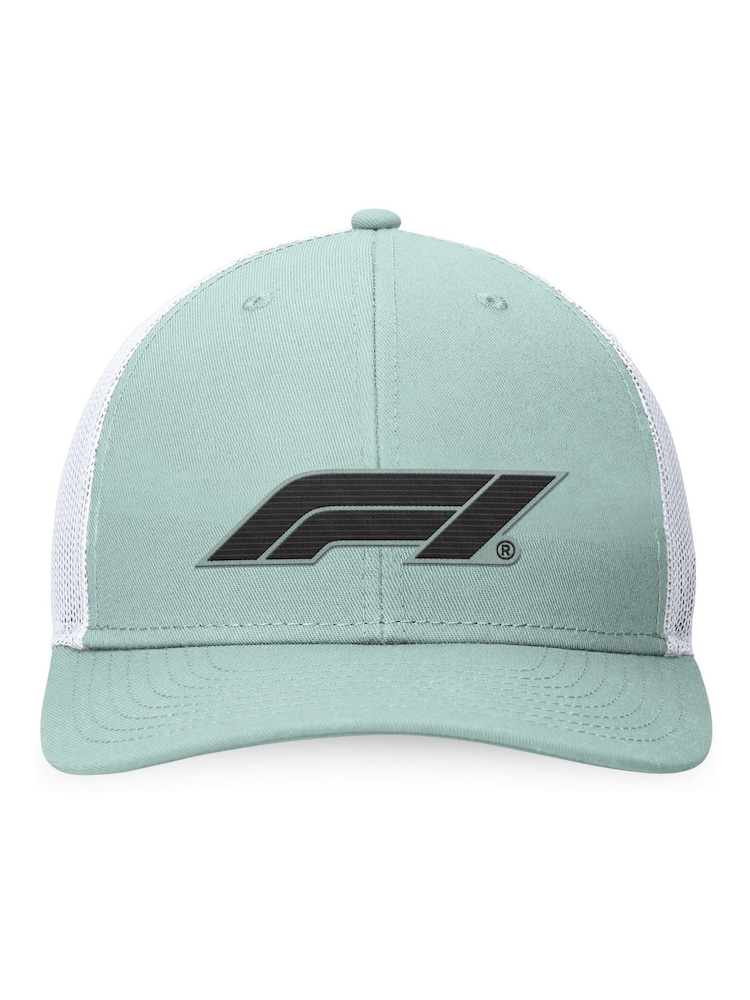 Fanatics Green 100% Cotton Formula 1 Trucker Cap - Image 1 of 3