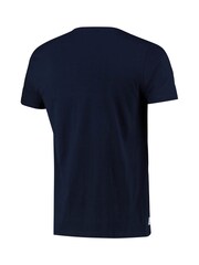 Fanatics Blue Tottenham Hotspur Printed Crest 100% Cotton T-Shirt - Image 2 of 3